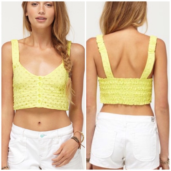 Roxy Tops - Roxy Elkhorn Bustier Crop Top